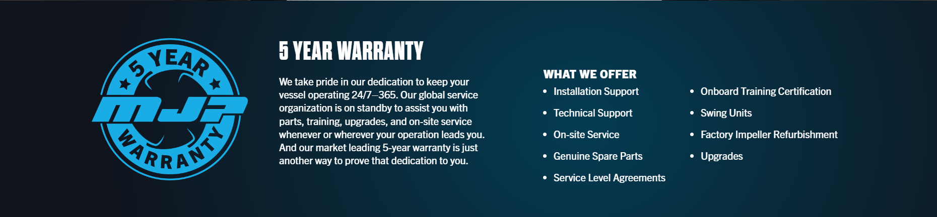 Marine engineering services